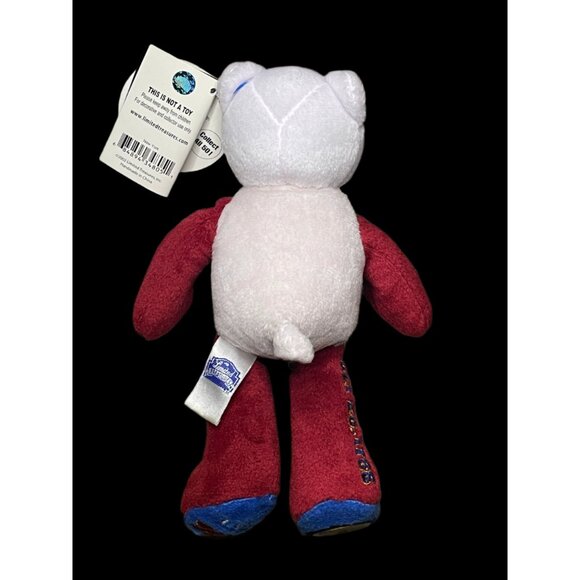 2001 Limited Treasures New York State Quarter Coin Bean Bear Plush - Picture 4 of 5